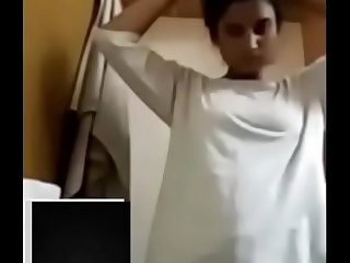 Indian college girl video calling 2