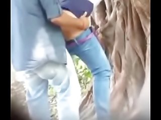 hot indian girl fucked by her bf in jungle leak video.