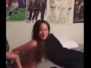 Tibetan College Girl fucked rough leaked sextape
